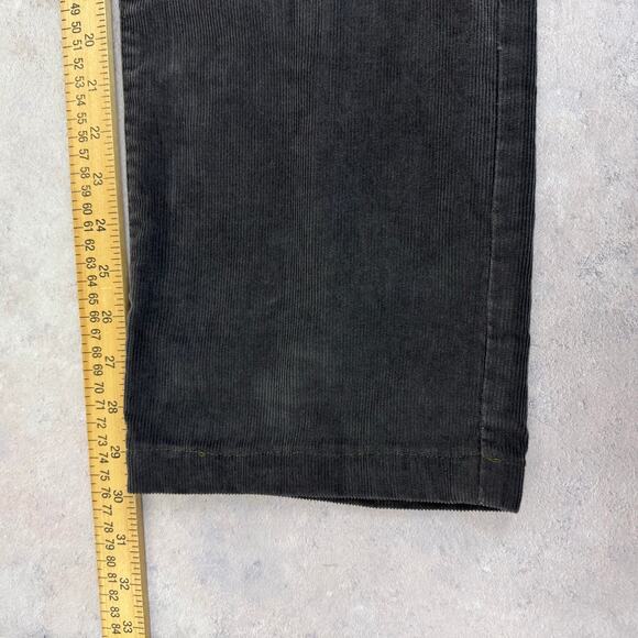 Eddie Bauer Corduroy Pants Men's 34x32 (Act 35x30) Gray Straight Leg Relaxed - Picture 11 of 12